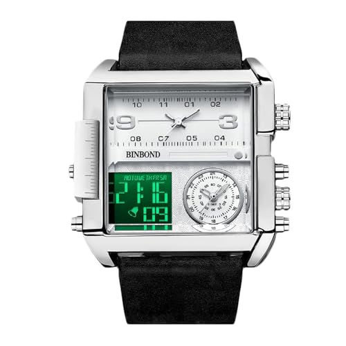 RORIOS Yrv AiOfW^Ŏv tj\EHb` fA^C NI[chŎv ڂ܂v @\ y rWlX X|[cEHb` LED voh jp wrist watch for men