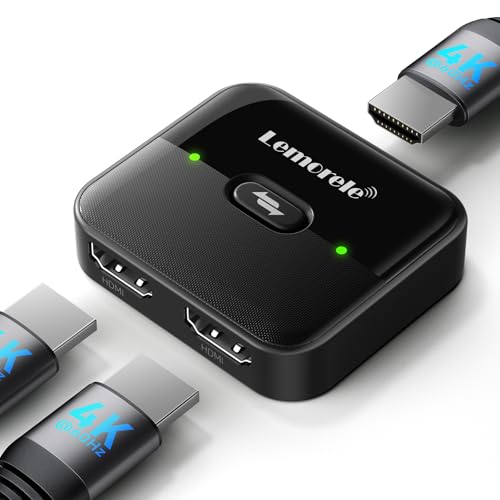HDMI ؑ֊ 21o4K@60Hz oZN^[ 12o HDMI؂ւ 4k z ZN^[ 1080P@60Hz 蓮 ؂ւSwitch/PS3/PS4/PS5/4KΉiBlackj