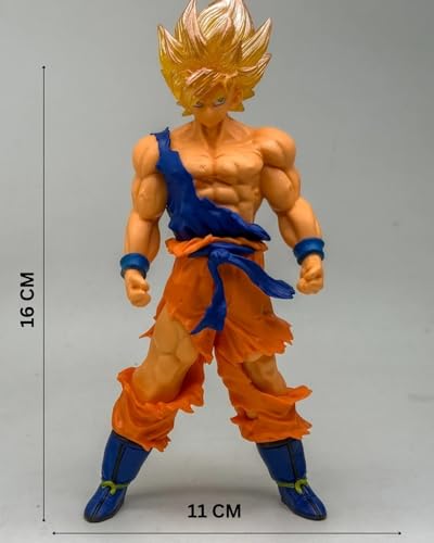 Image of Awestuffs Gokuu Super Saiyan 2 Large Action Figure Limited Edition Manga Toy Collectible