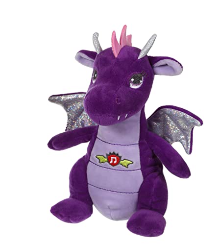 Gipsy Toys   dragón sonoro 20 cm Morado   Peluche para niños   Disponible en 6 Colores Diferentes   071612