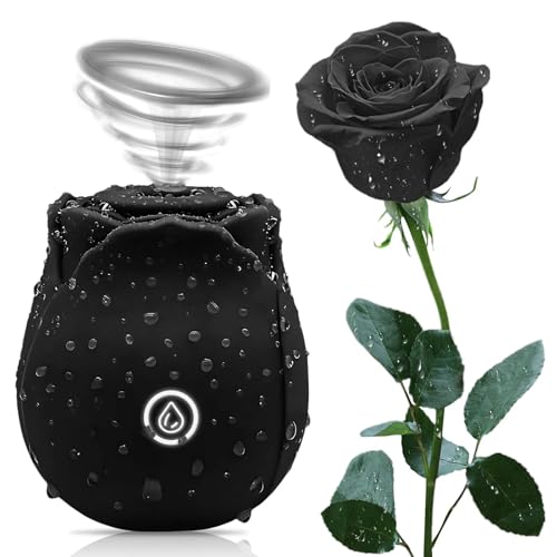 DiscreetIy - Shipped Artificial Black Rose, Her Decorative Flower