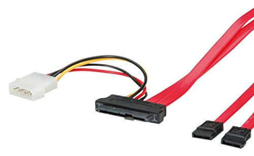 Preisvergleich Produktbild ROLINE SAS-2xSATA 3Gb / s+Strom Kb, 0,5m