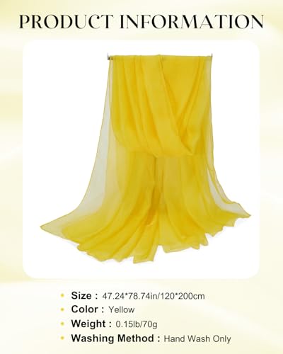 Century Star Long Scarves for Women Lightweight Fashion Shawl Warps3