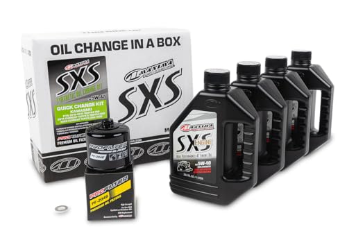 Image of SXS KAWASAKI TERYX KRX SXS QUICK CHANGE KIT 5W-40