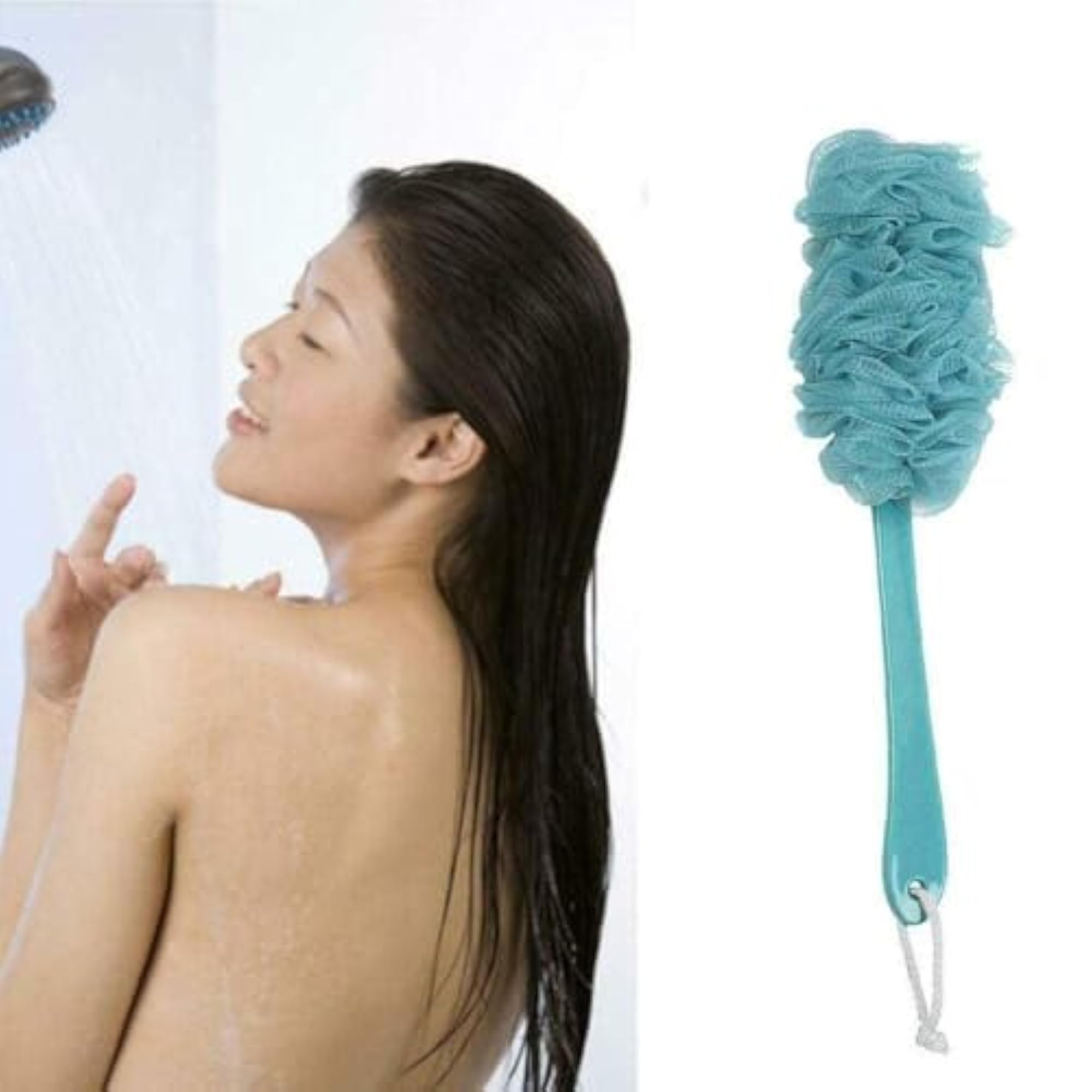 Luxury Bathing Loofah Pack of 2, Purple
