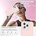 DUEDUE Magnetic iPhone 15 Pro Case [Compatible with Magsafe] [Premium Silicone Smooth Touch] Slim Shockproof Anti-Scratch Microfiber Lining Phone Case Case for iPhone 15 Pro 6.1