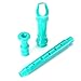 KINGSO 8-Hole Soprano Descant Recorder With Cleaning Rod + Case Bag Music Instrument (Green)