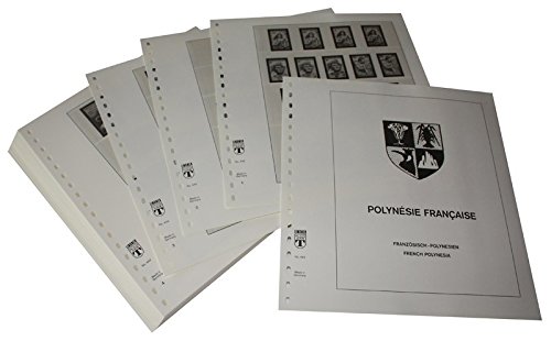 LINDNER Feuilles pré-imprimées Polynésie Française 1958-1983 d'exception