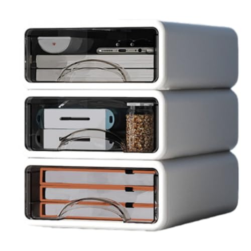 WNRJ �v���X�`�b�N�����o�����[�{�b�N�X 4 �����T�C�Y A4/A5 �Ή� ���I�[�K�i�C�U�[ ���������o�� �ςݏd�˃��b�N ����~�� ��e�� �I�t�B�X/�ƒ�p ����/����/���ϕi���� (���T�C�Y 3 ����)