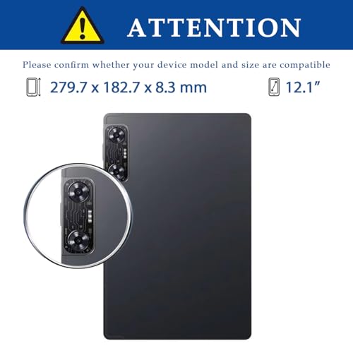 Coque protectrice ZTE RedMagic Pad 3D étui cuir noir silicone