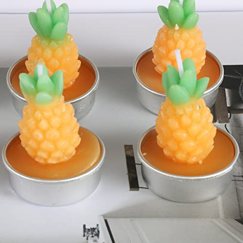 Nolitoy 3 Boxes Hone Wedding Home Green Decor Tropical Tea Delicate Spa Cute Party Handmade Supplies Orange Giftsorange Mini Summer Decorative Shape Candle For Fruit Tealight Hawaii #TOP7