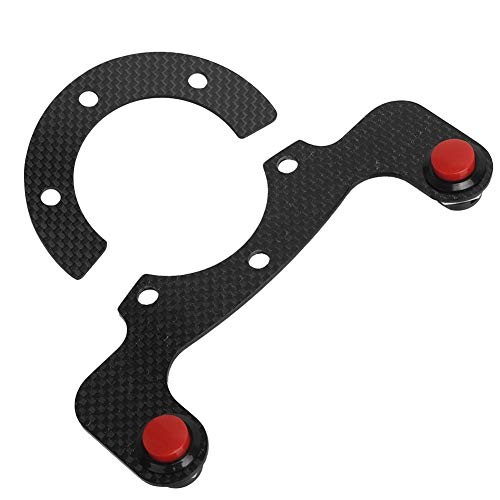 Steering Wheel Horn Button, Carbon Fiber External Horn Button Kits
