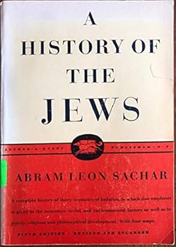 Hardcover A History of The Jews Fifth (5th) Edition Book