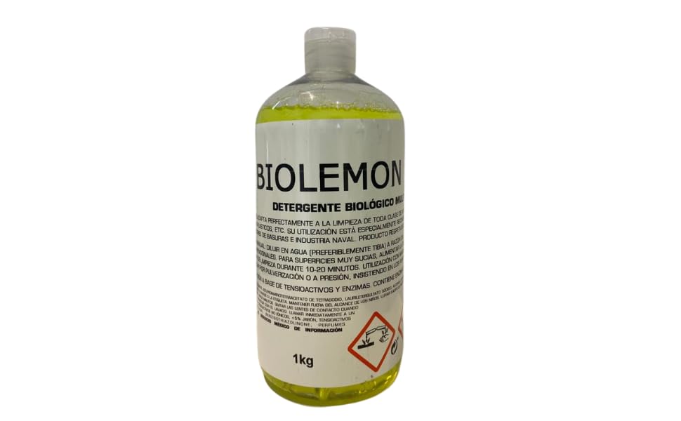 Limpiador biotecnológico eliminador de olores para suelos | fregasuelos superconcentrado con aroma a limon | penetra en juntas y grietas | con micro-organismos que eliminan olores mascotas de raiz.