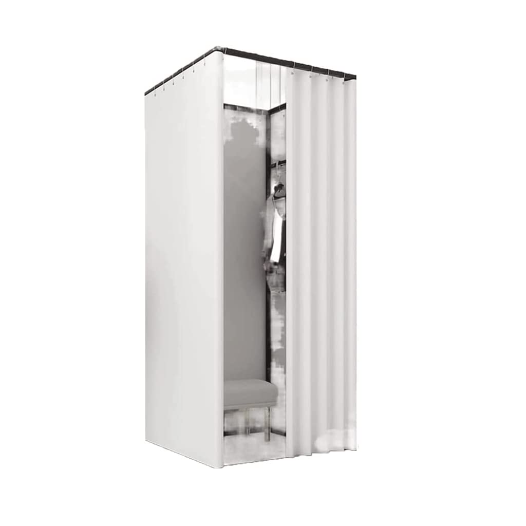 Vestiaire temporaire mobile pour cabine d'essayage de magasin de mode