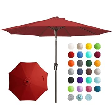 best rated patio umbrellas