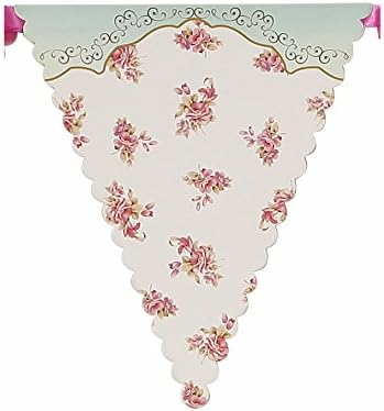 Talking Tables Truly Scrumptious Floral Hanging Garland for a Tea Party, Wedding or Birthday, Multicolor