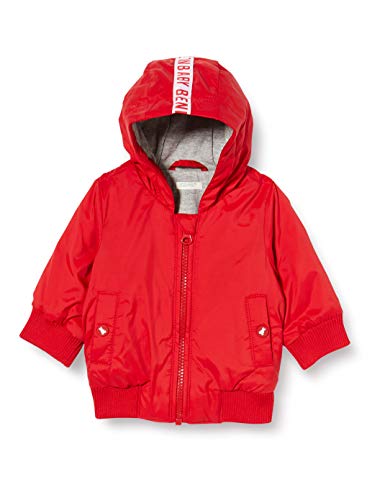United Colors of Benetton Giubbino Abrigo, Rojo (Rossol 015), 58 (Talla del Fabricante: 62) para Bebés