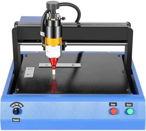400W Electric Metal Marking Machine - Dot Peen Engraver for Metal & Steel, Custom Numbers & Letters on Tags & Nameplates, USB Flash Disk Included, 200x150mm