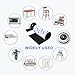 Non Slip Furniture Pads, 2 Rolls Rubber Furniture Pads Non Slip Pad, Anti Skid Pads for Furniture, Adhesive Rubber Tape for Any Furniture and Appliances 4x40 inch+1x40 inch