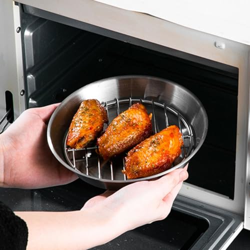 Plaque de cuisson acier inoxydable plat four et barbecue métallique - 5