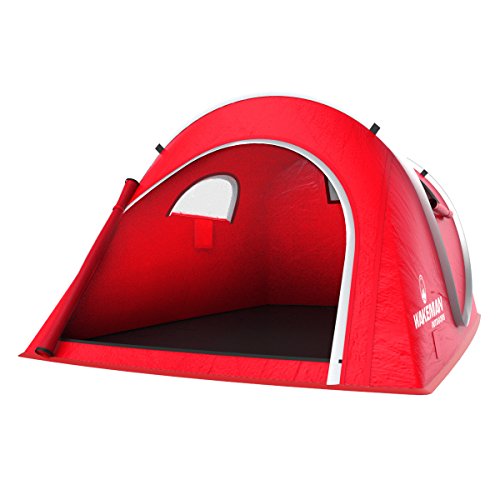 Carpa Pop Up para 2 Personas con Puerta Doble Capa Roja miniatura 4