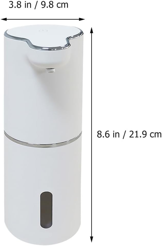 Automatic Touchless Soap Dispenser 300ml Foaming Hand Soap Pump Infrared Sensor Portable Bathroom Kitchen Countertop Use