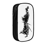 ペンケース 和風 武士 超カッコいい 侍 剣道 大容量 二層 筆箱 筆入れ 学生 子供 児童 筆袋 小物収納 多機能 男の子 女の子 小学生 中学生 文房具 高校生 大学生 社会人用 シンプル かわいいプレゼント