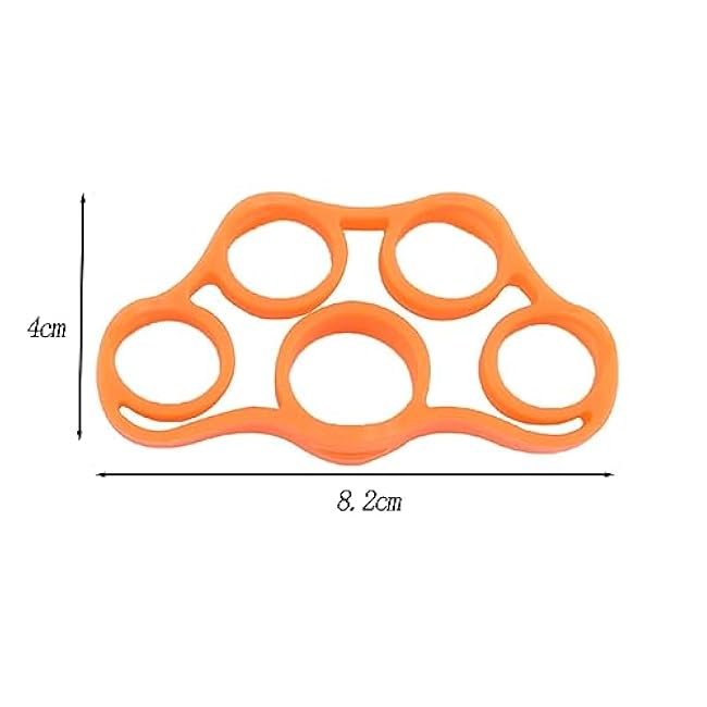 Grip Strength Trainer ¨C 6 PCs Finger Exerciser Set with 3 Resistance Levels, Hand Strengthener for Athletes, Physical Therapy & Rock Climbing, Portable for Guitar Players & Flexion-Extension Training