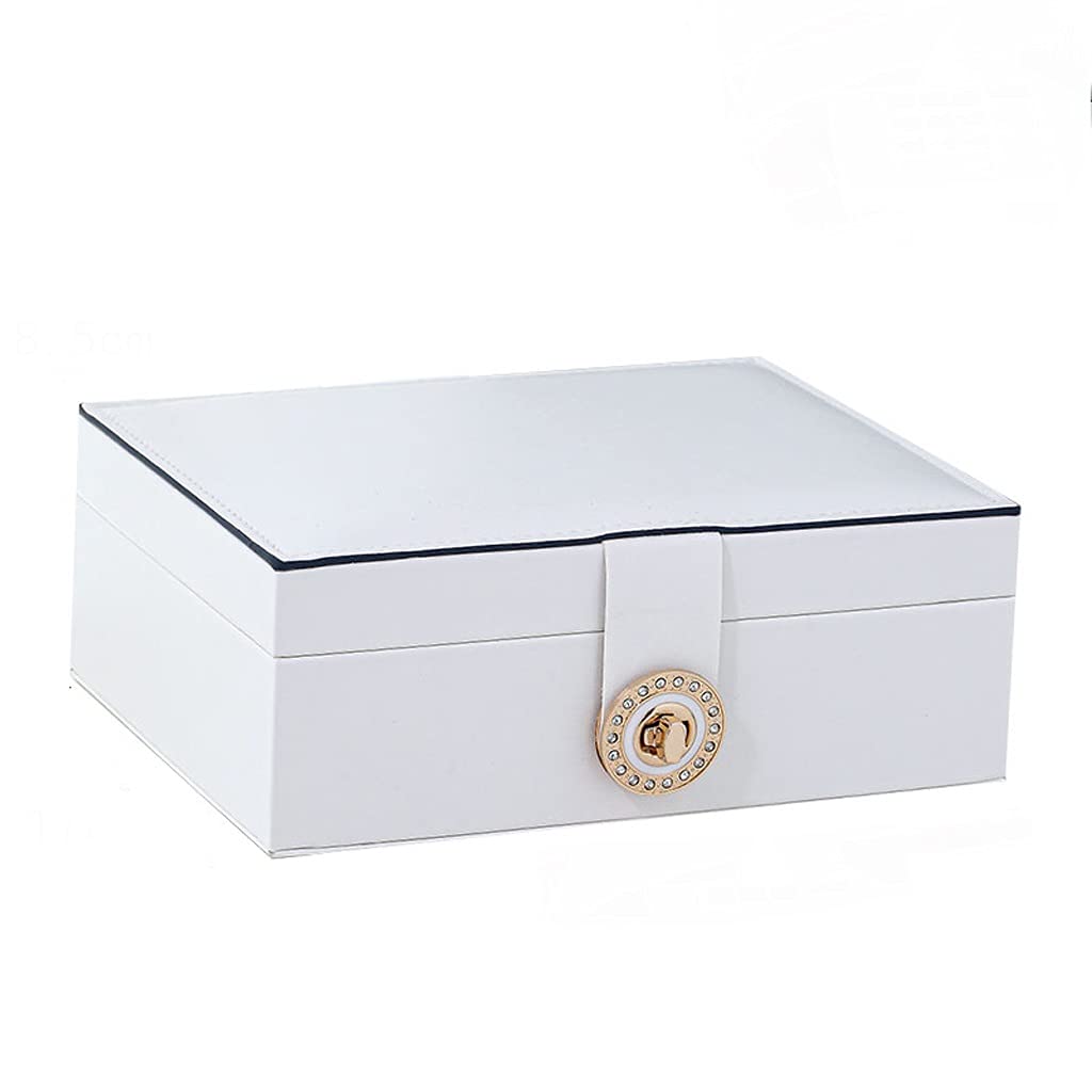 Boîte à bijoux avec serrure élégante pour sublimer votre coiffeuse moderne - 8