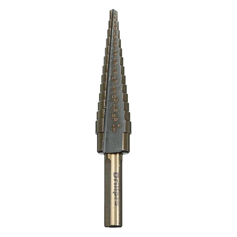 CEFEPH 5-Piece HSS Step Drill Set including Aluminium Housing - Image 4