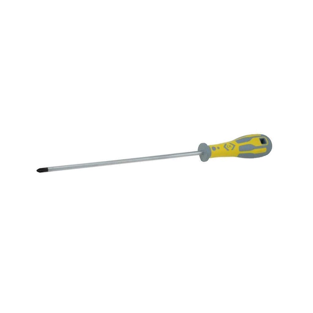 Tournevis Phillips PH2 250mm C.K T49112-2250 : fini les vis inaccessibles au fond des boîtiers