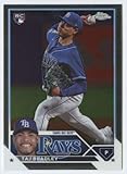 2023 TOPPS CHROME UPDATE #USC194 TAJ BRADLEY RC RAYS BASEBALL OFFICIAL TRADING CARD OF MLB