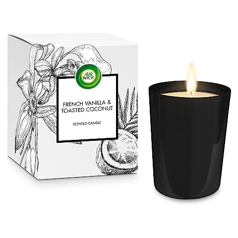 Airwick French Vanilla & Toasted Coconut Candle Cover