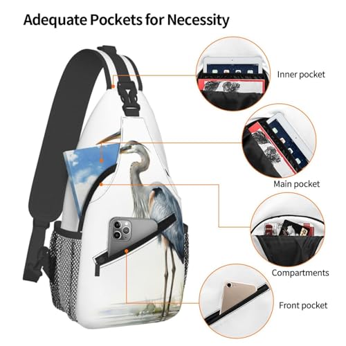 Bolso de pecho cruzado para hombre tipo mochila miniatura 4
