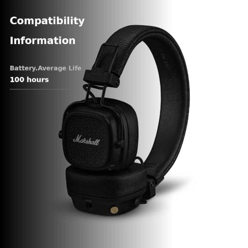 undefined Marshall Major V On-Ear Wireless Bluetooth Headphones - Black の商品画像 2
