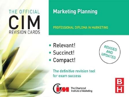 CIM Revision Cards Marketing Planning 2nd Edition book cover