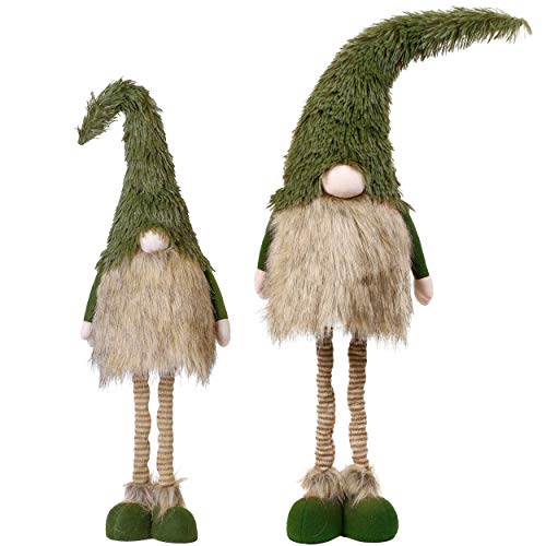 Valery Madelyn 2Pcs Adornos De Navidad Figuras GNOME, Decoraciones Muñeca de Navidad...