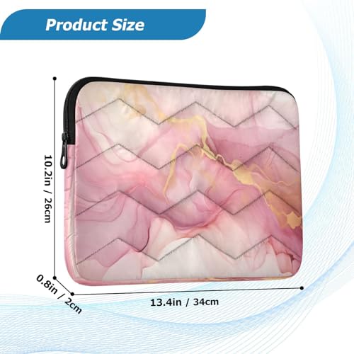 Funda para portátil 13-14 pulgadas impermeable rosa miniatura 3