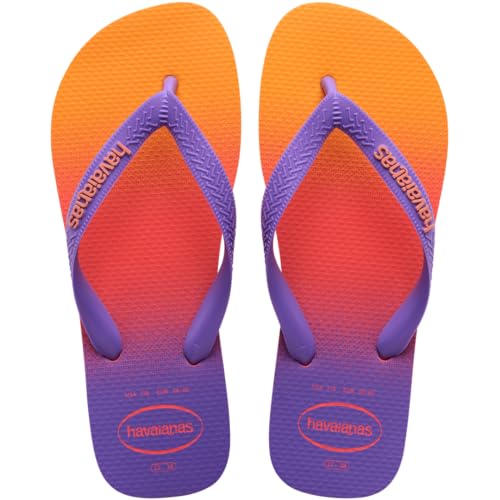 Havaianas for Women - Top Fashion Flip Flops - Coral - 9/10