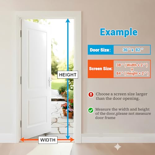 CANLENE Premium Magnetic Screen Door