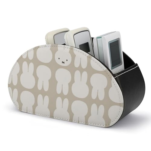 ミッフィー リモコンスタンド リモコンラック ペン立て 家庭用収納ボックス 多機能収納ボック 卓上小物収納ケース デスクペンホルダー オフィス収納ホルダー リモコン置き 化粧品収納 コーヒーテーブル ドレッシング 人気