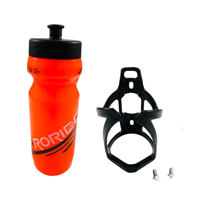 Bicycle Water Bottle Sipper 750 ML Capacity with Cage for Outdoor Sports Cycling Gym BPA Free Multicolor (Orange) (B0CTXK2Z7T) Amazon Price History, Amazon Price Tracker