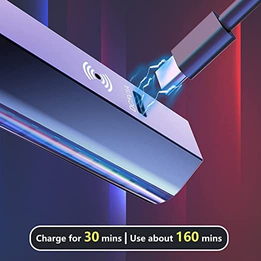 Image of Giftmax RGB Bar Light Voice-Activated Wireless, Rechargeable USB Music Sound Control Ambient Light 32LED Music Pickup Rhythm Light for Car, Party, Desktop, DJ, Gaming Room