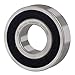 XiKe (10 Pack) 6204-2RS Double Sealed Deep Groove Ball Bearings, 20x47x14mm, Pre-Lubricated for High RPM, Chrome Steel P6, ABEC 3