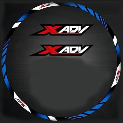 Autocollant réfléchissant pneu moto R17 pour résoudre le manque de visibilité latérale