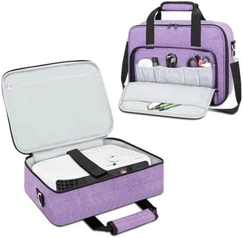 Projector Carrying Bag, Projector Bag with Accessories, Storage P...
