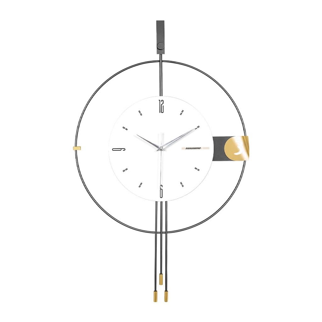 EINES Silent Decorative Wall Clock Simple Clock Wall Hanging Restaurant Wall Decoration Wall Clock Living Room Modern Clock Home Wall Clock Easy to Read
