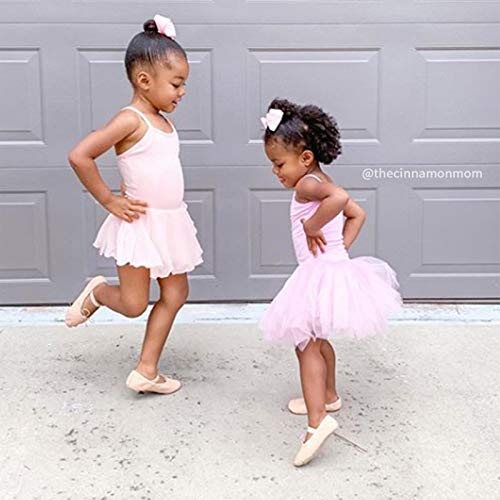 Stelle Girl's Camisole Ballet Leotard Dress For Dance, Gymnastics And Ballet (Toddler/Little Girl/Big Girl)(Ballet Pink, 3-4T) #TOP4