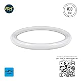 20W TUBO FLUORESCENTE CIRCULAR LED 18W 1.500LUMENS 6.400K (EQUIVAL. 32W) EDM